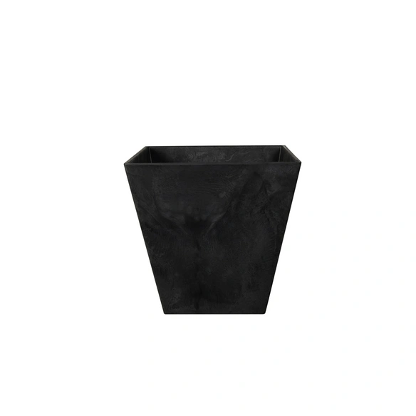 Pflanztopf »Artstone«, Breite: 30 cm, schwarz, Kunststoff