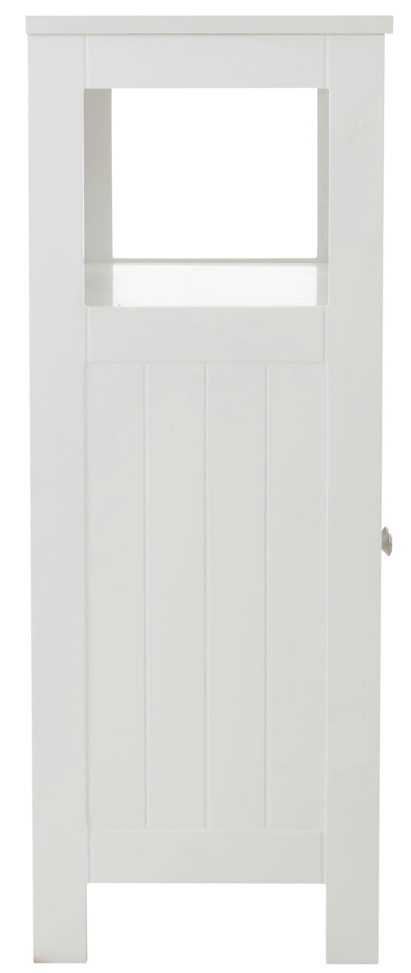 LOHJA - Commode avec 2 portes en bois Blanc