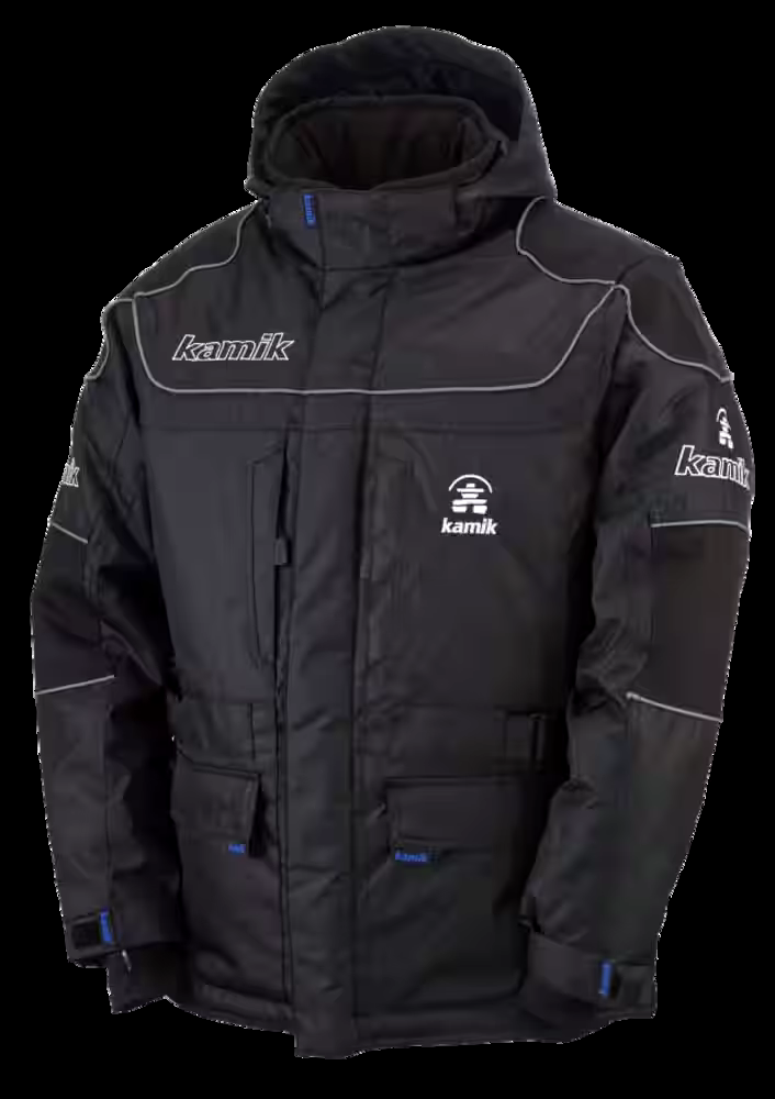 Kamik Rally Men's Snowmobile Jacket, Black, Assorted Sizes