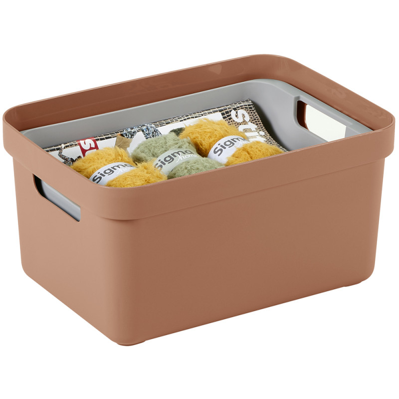 Box de rangement Sigma Home terra 13 L SUNWARE