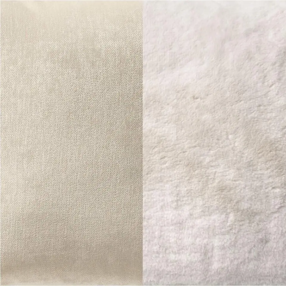 KUSSENSET - 4-delig - Soft Elegance - 45x45 cm - inclusief binnenkussens - wit