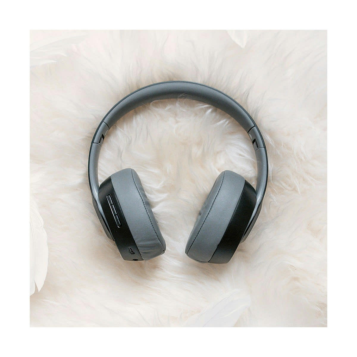 TES227G - Casque compatible Bluetooth® en abs noir
