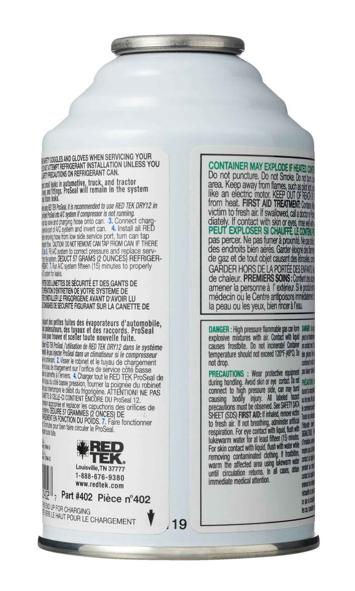 RED TEK ProSeal12 A/C Seal Treatment, 4-oz