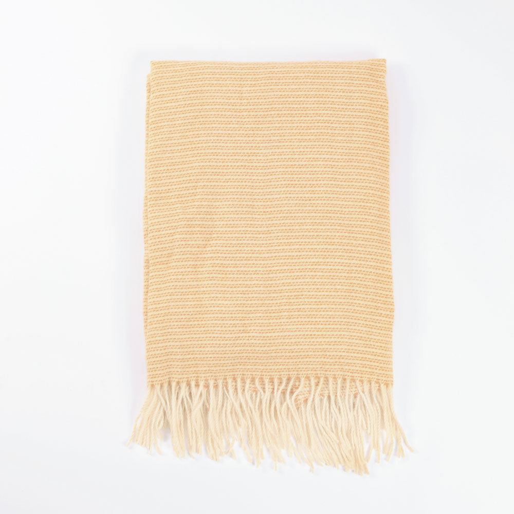 Home deluxe plaid Mila - Polyester - Oranje - 140x200cm