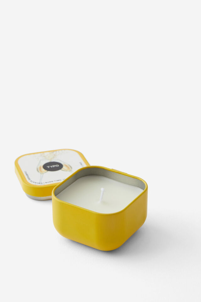 Traveller Tin Candle
