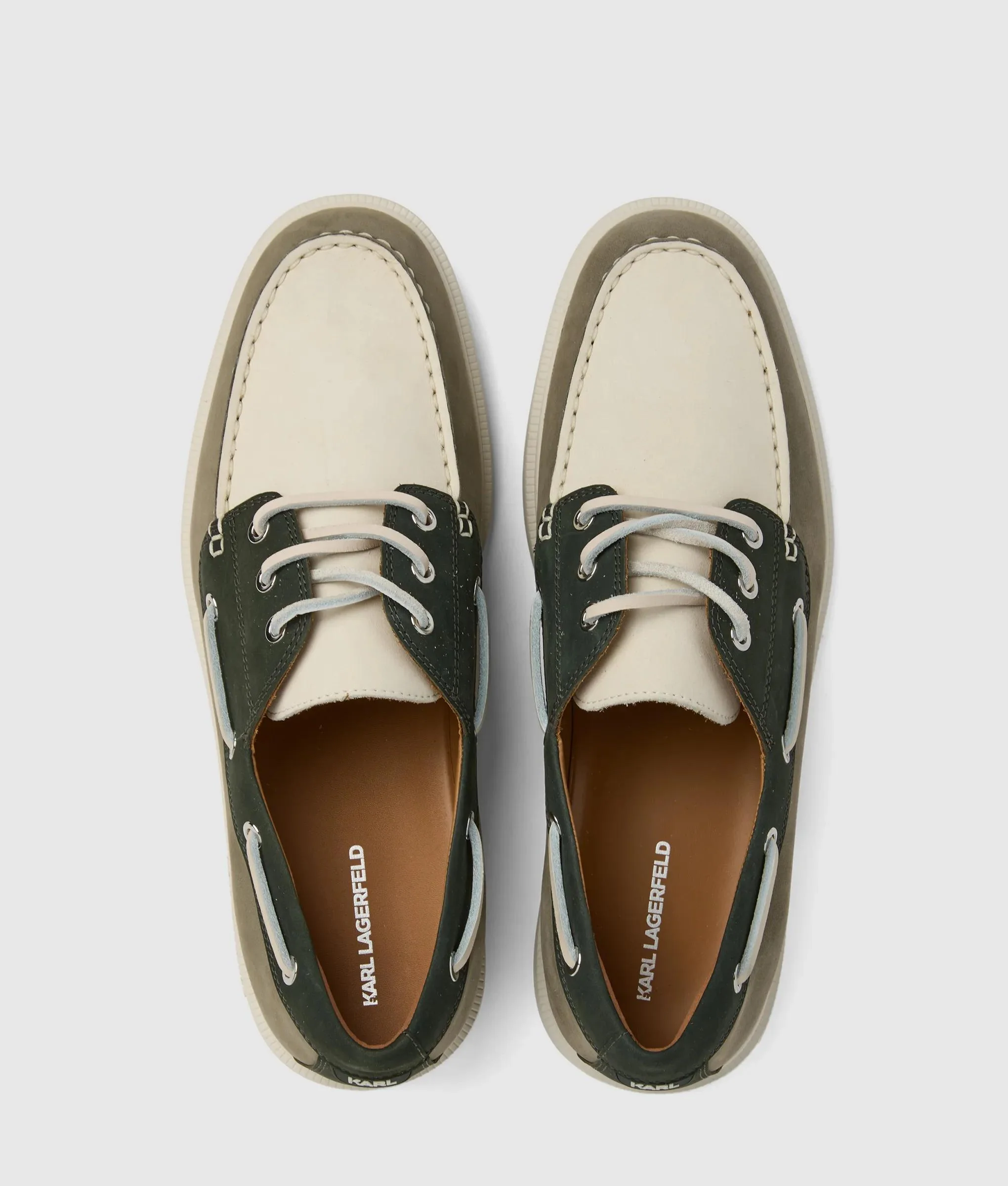 Chaussures bateau Kori tricolores