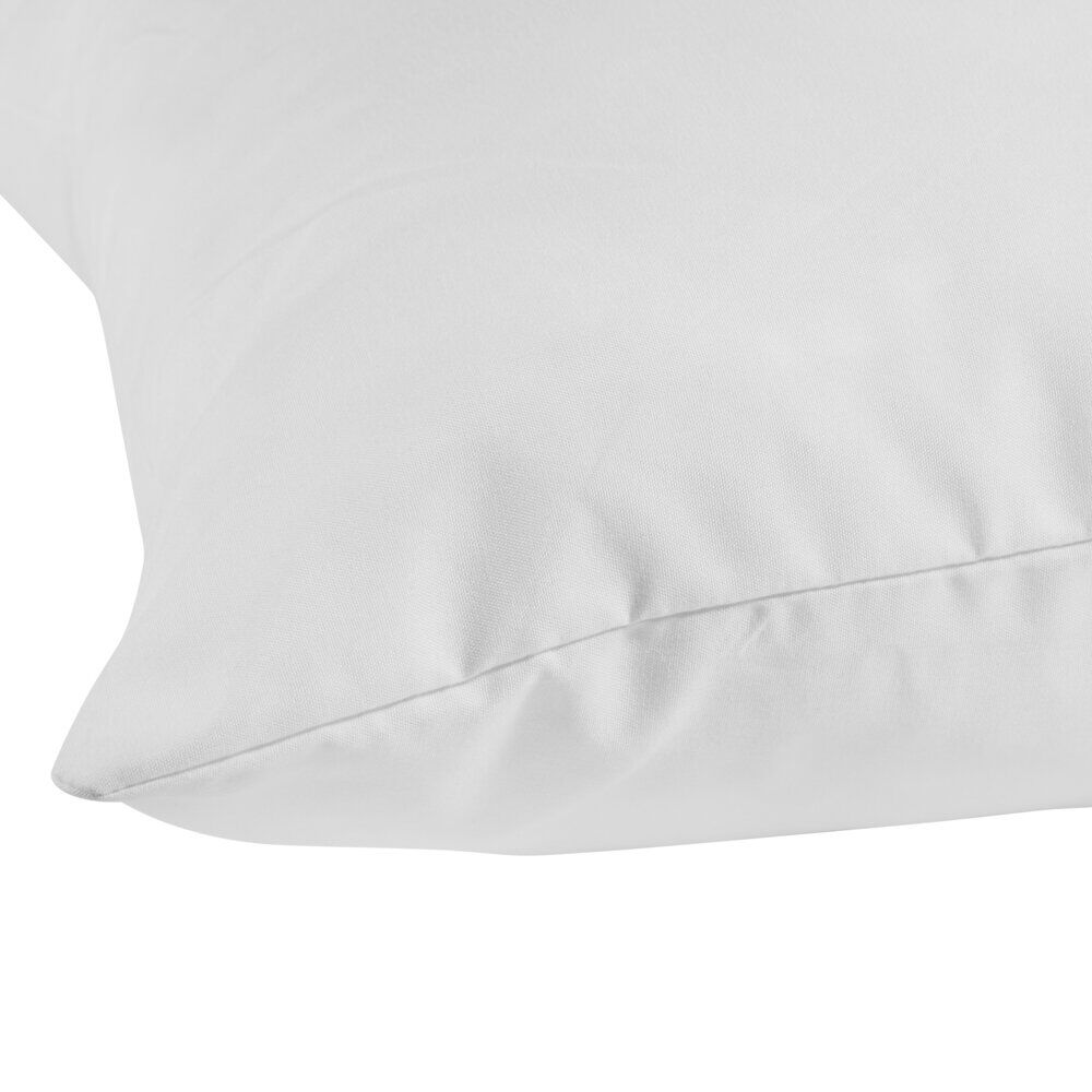 Oreiller rectangulaire blanc 70x45xép15cm