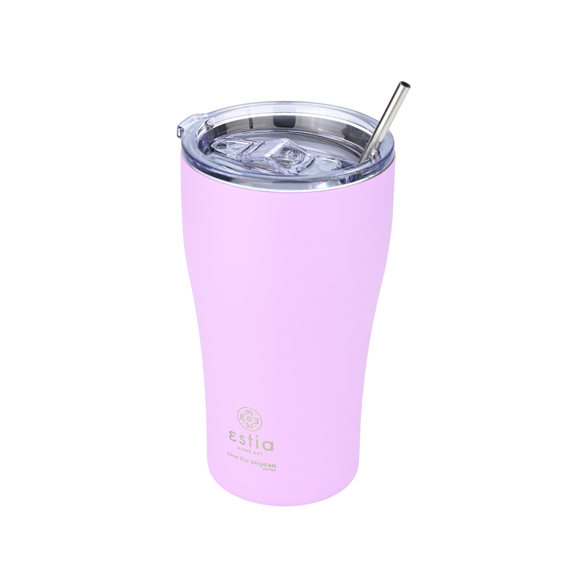 Kubek termiczny 500 ml Lavender Purple stalowy fioletowy