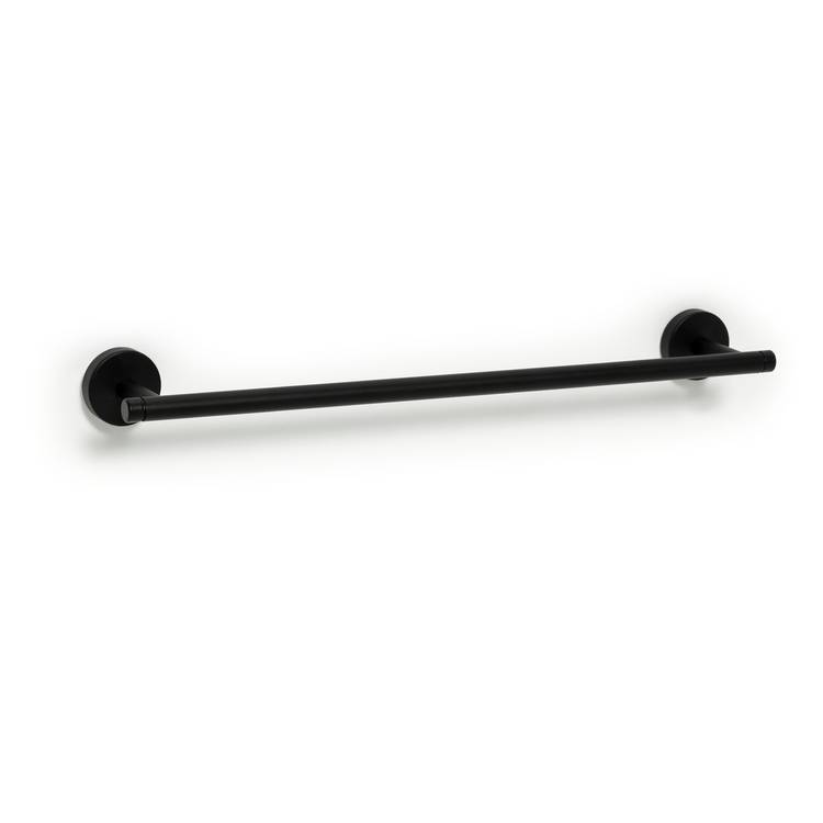 Habitat Wall Mounted Towel Rail - Matt Black