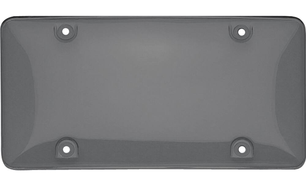 Smoke License Plate Shield for Offroad/Showroom Use Only