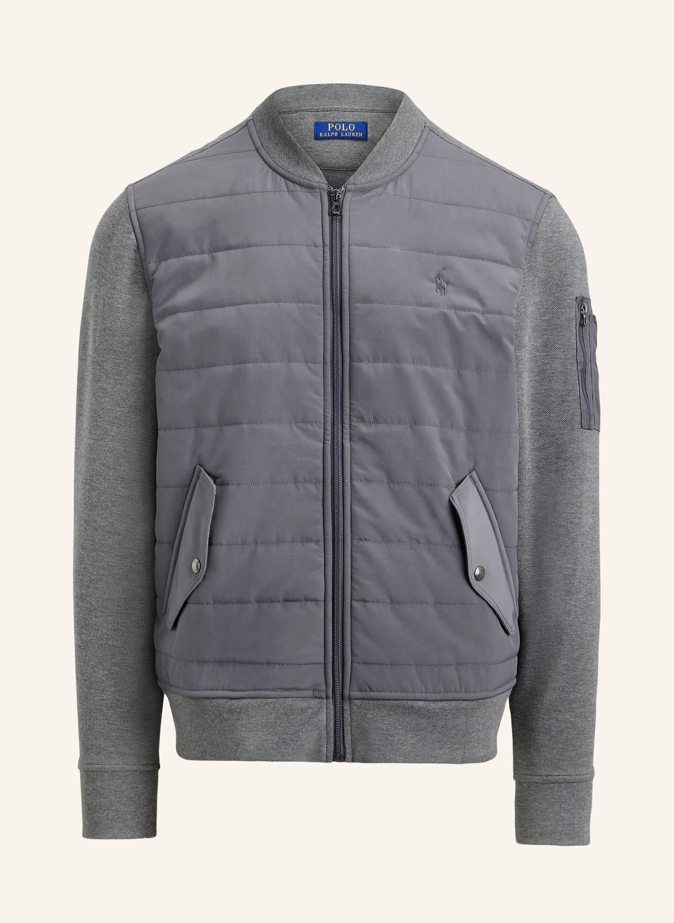POLO RALPH LAUREN Sweatjacke im Materialmix