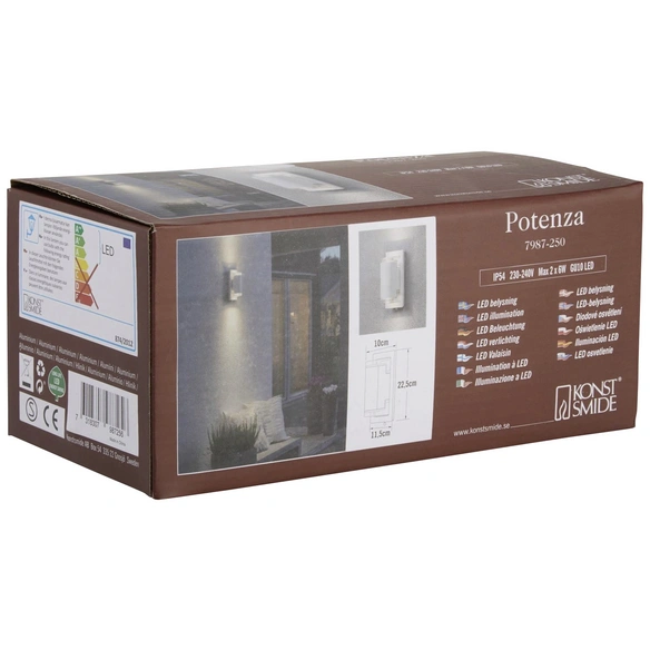 Wandleuchte »Potenza«, 6 W, dimmbar