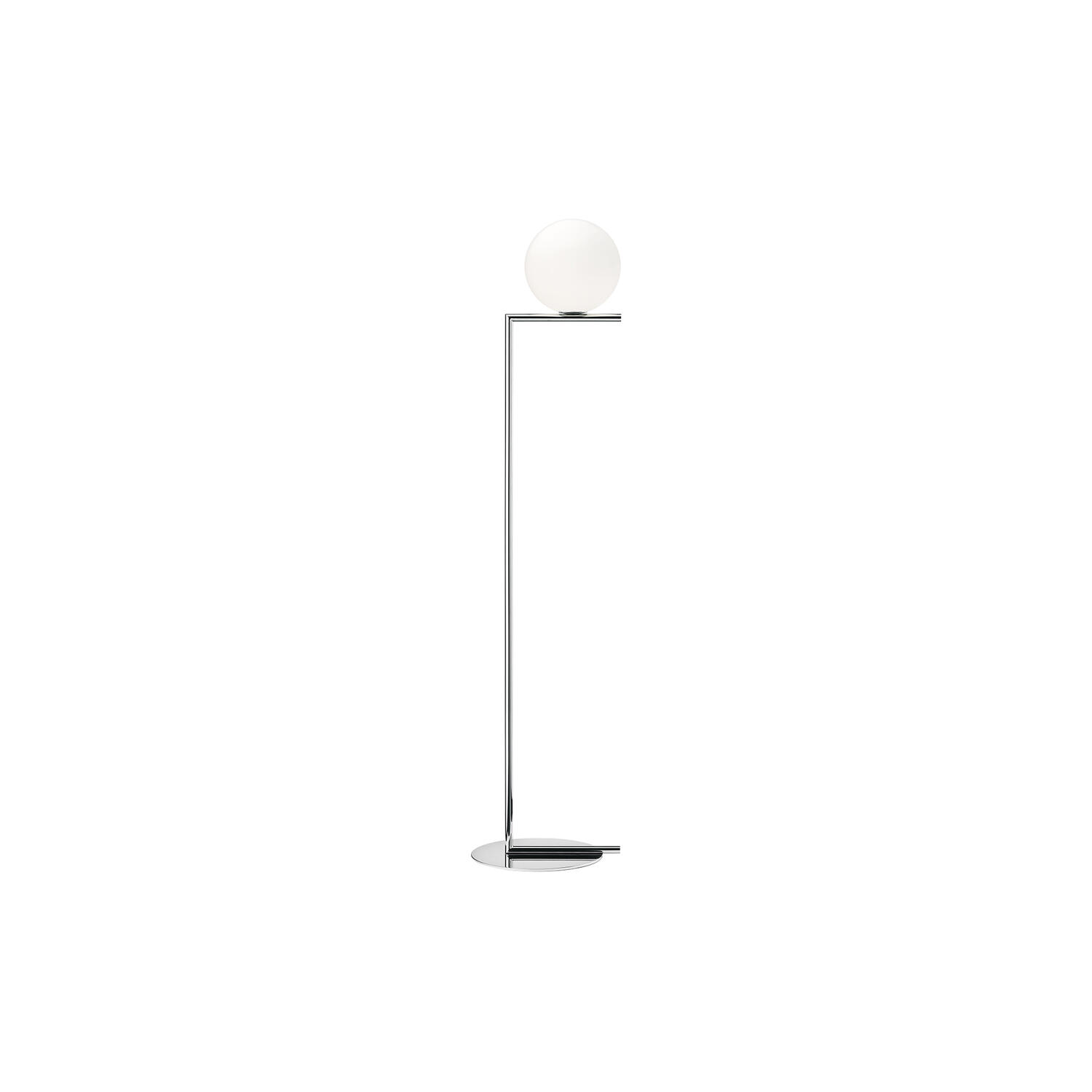 Flos IC F1 gulvlampe, krom