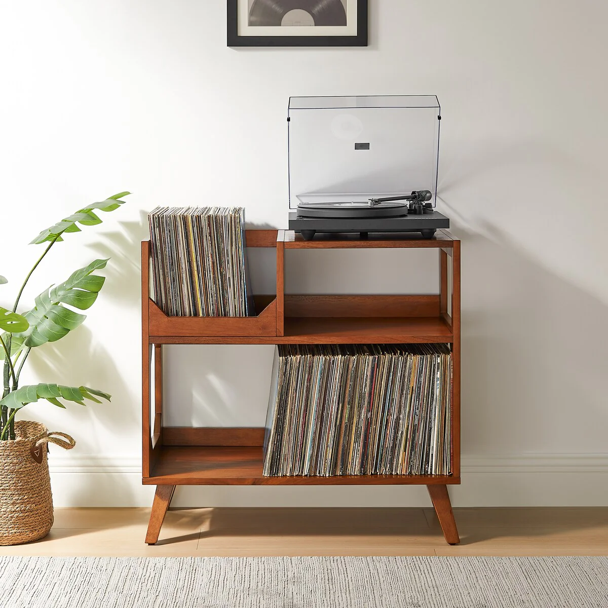 Asheville Medium Record Storage Console