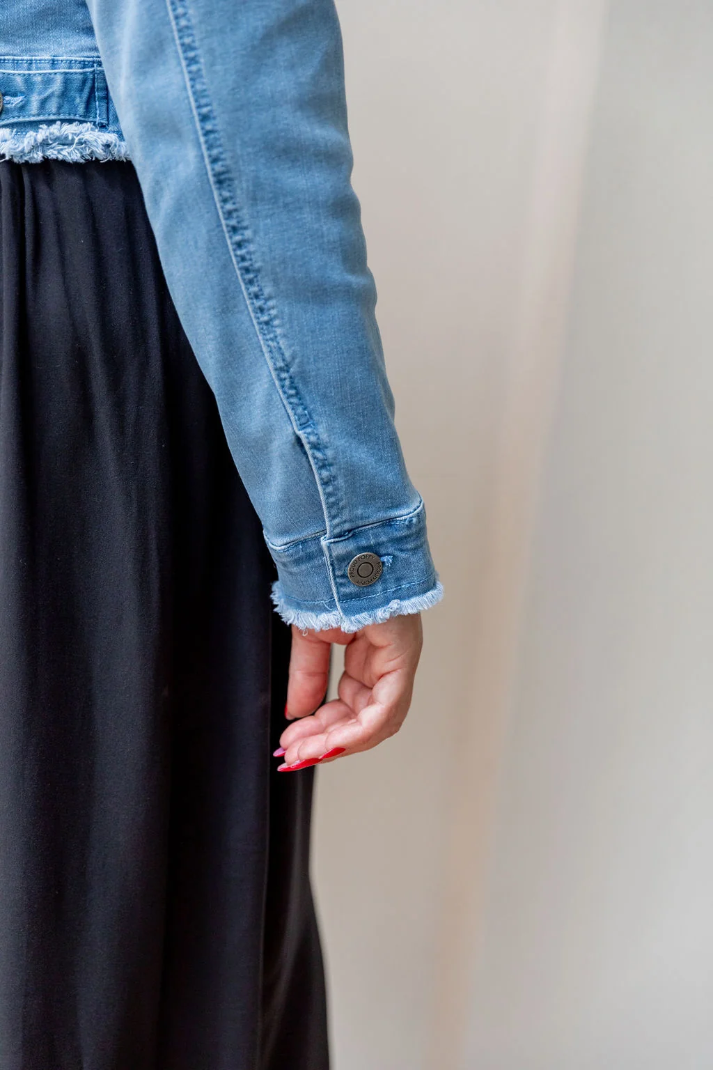 Kenzie Crop Denim Jacket