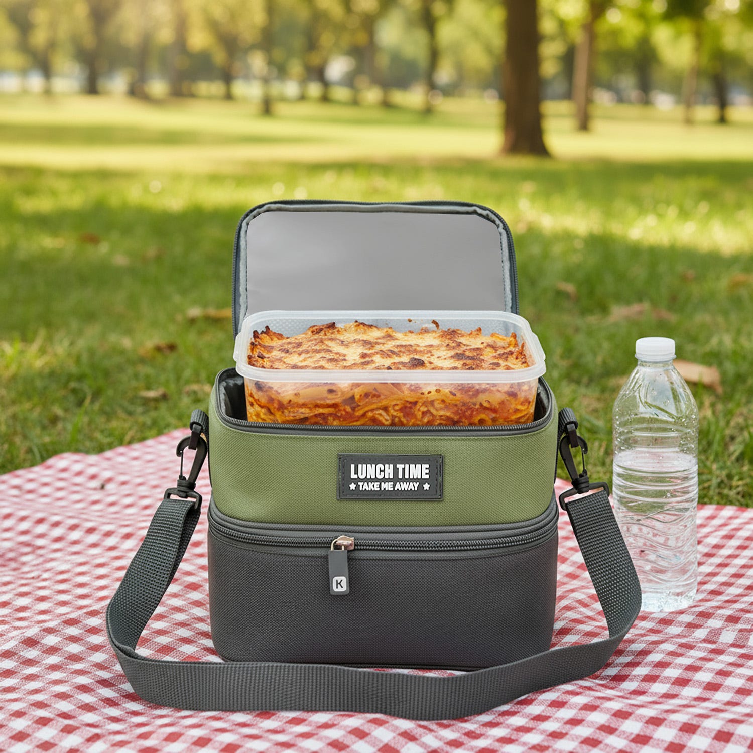 Borsa porta pranzo termica 6 L con contenitore