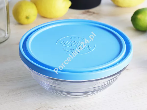 Kpl. 5 pojemników okrągłych z pokrywkami Duralex - Freshbox 11.DX.FRO.50265