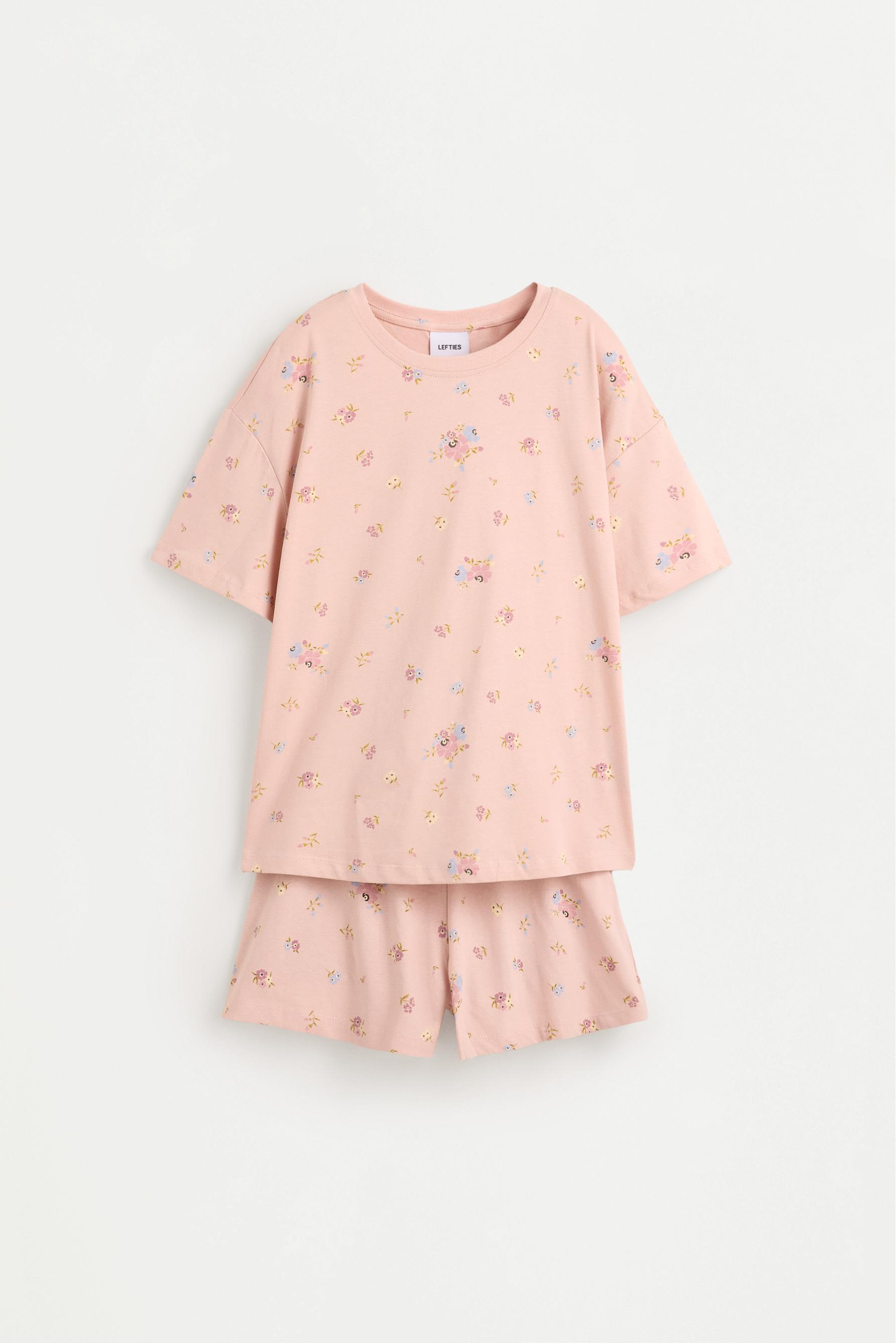Pijama corto estampado