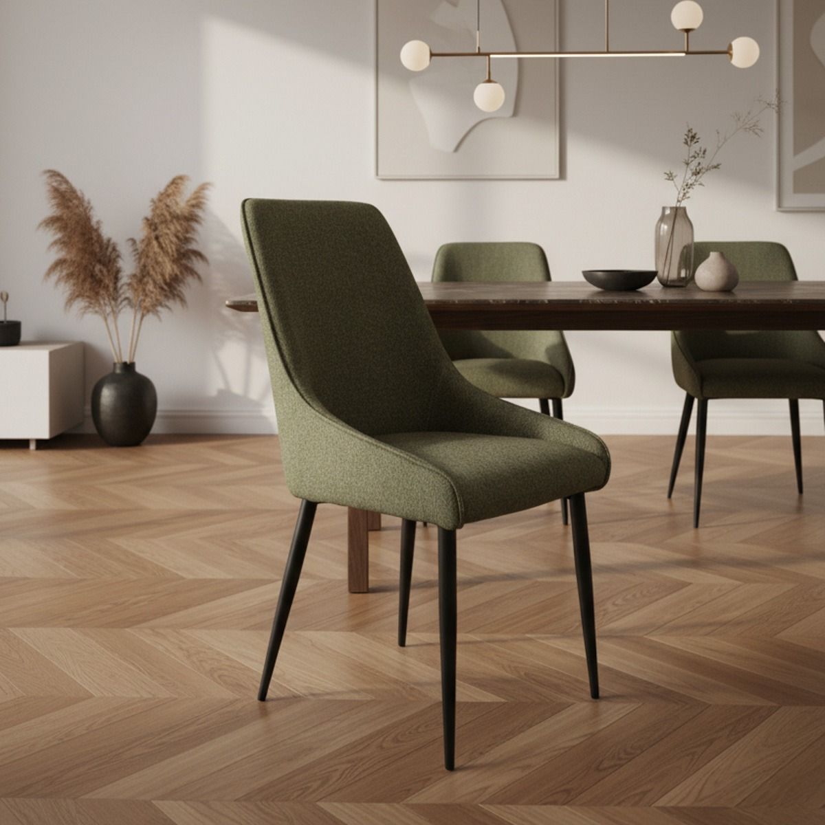 Krzesło SABOR Zielone 52x52x93,5 cm