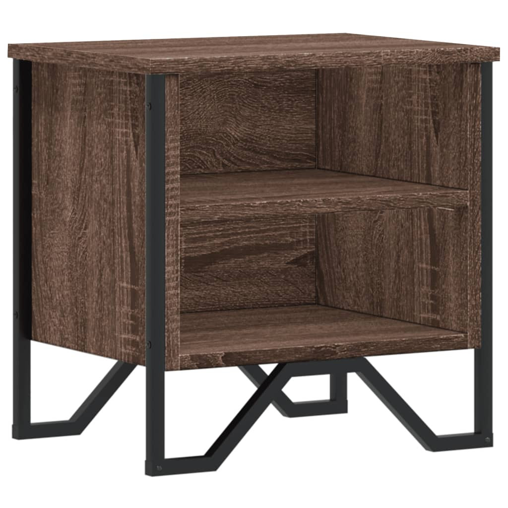 Szafka Nocna Stolik Komoda Brązowa Do Sypialni Pokoju Salonu 40x30x40 cm