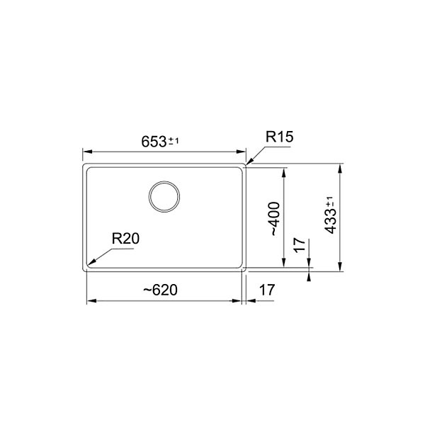 Evier Franke Maris Fragranit  MRG110-62 - Onyx - Vidage : Automatique