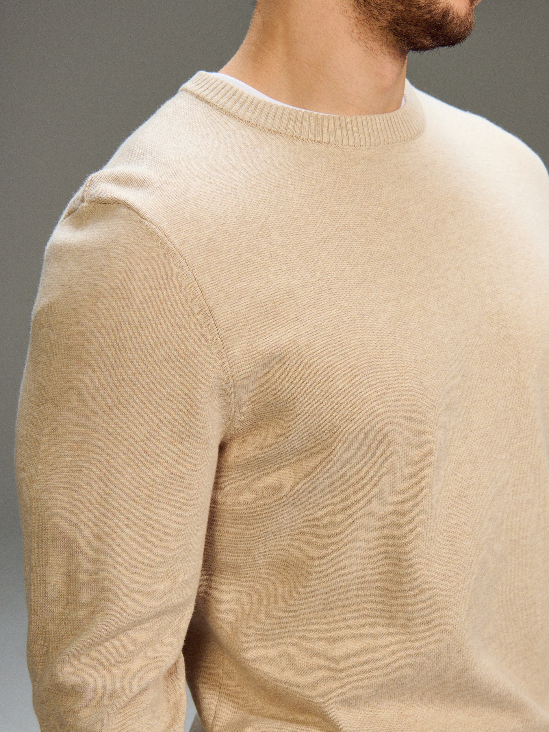 Bawełniany sweter basic