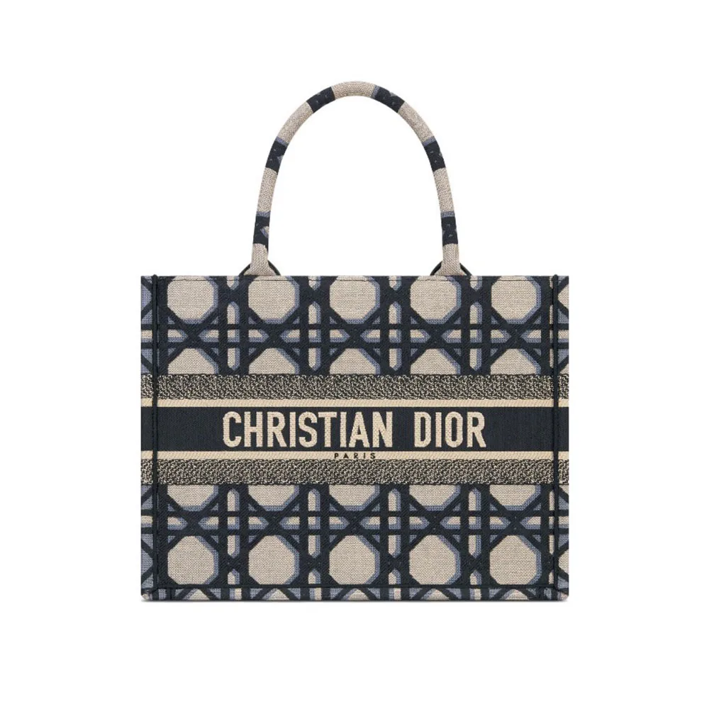 Dior Book Tote D-Lace Macrame