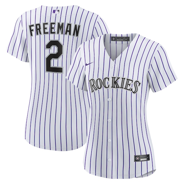 Tyler Freeman Colorado Rockies Nike Women's Home Replica Jersey - White