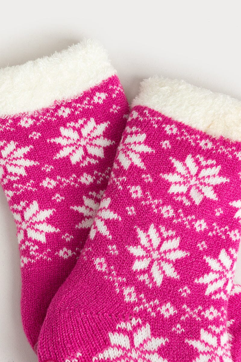 Hello Franki Snowflake Cozy Socks for girls