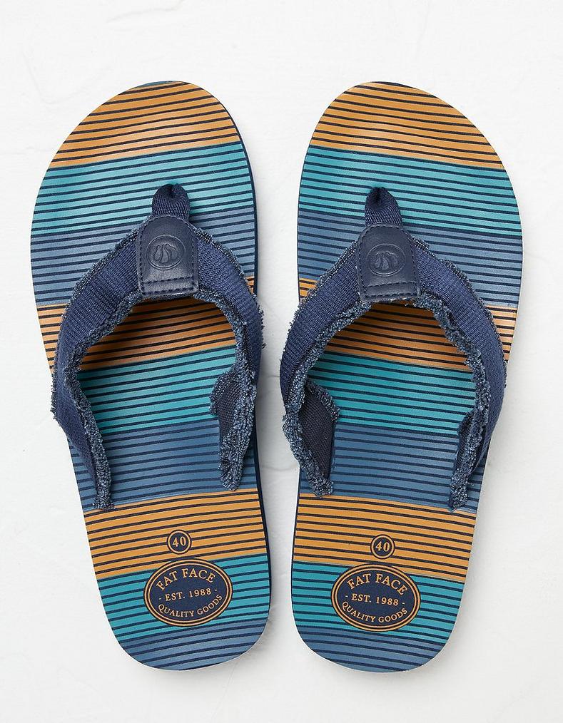 Harris Stripe Flip Flops