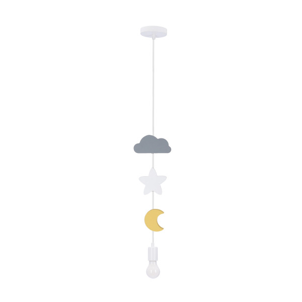 Lampa wisząca Moon multikolor 1xE27x20W Candellux