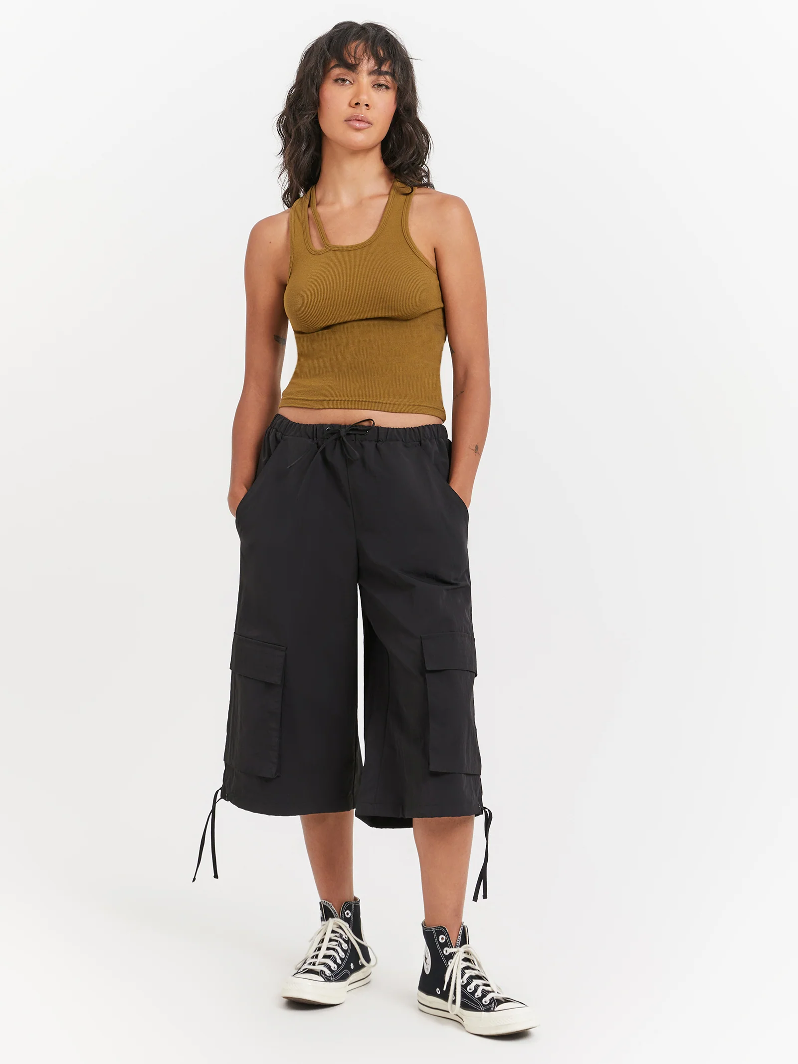 Hudson Parachute Long Shorts