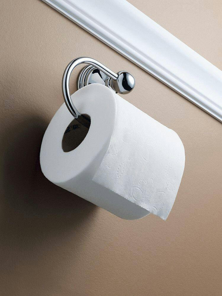 Moen® Preston Single Bathroom Toilet Paper Holder, Chrome