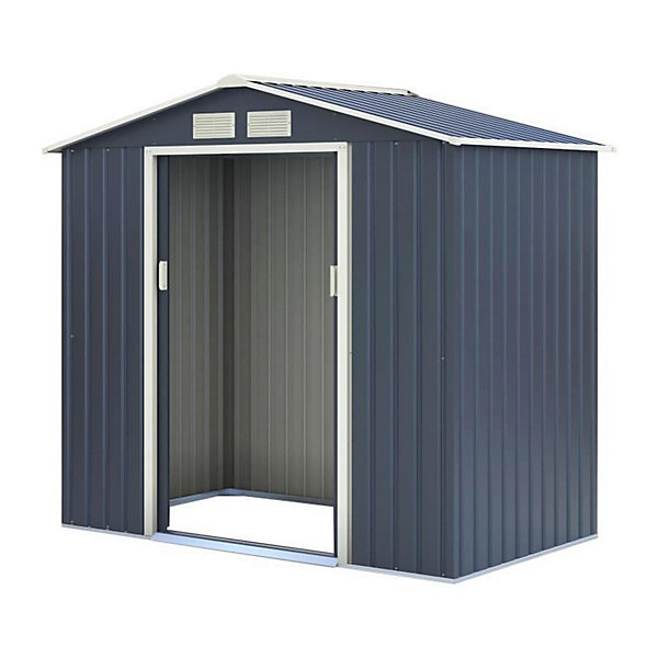 Abri de jardin acier 2,7 m2. avec kit dancrage inclus
