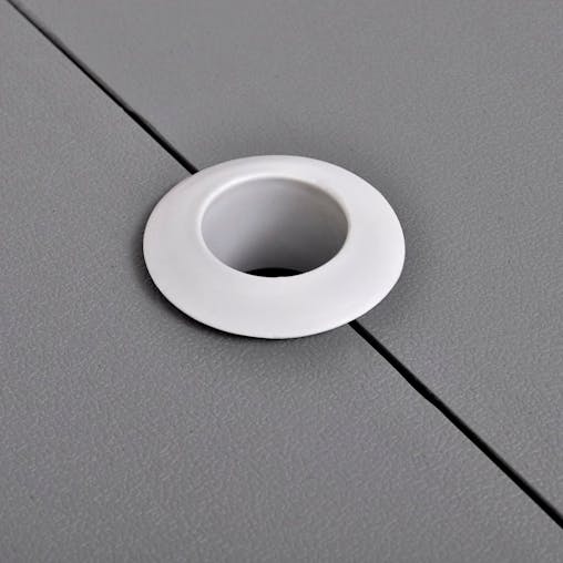 NNEVL Foldable Camping Table Set with 4 StoolsAluminium Extra Light Grey