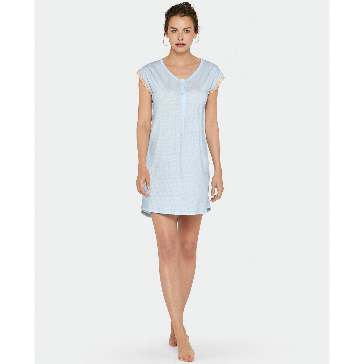 Chemise de nuit modal et coton Divine
