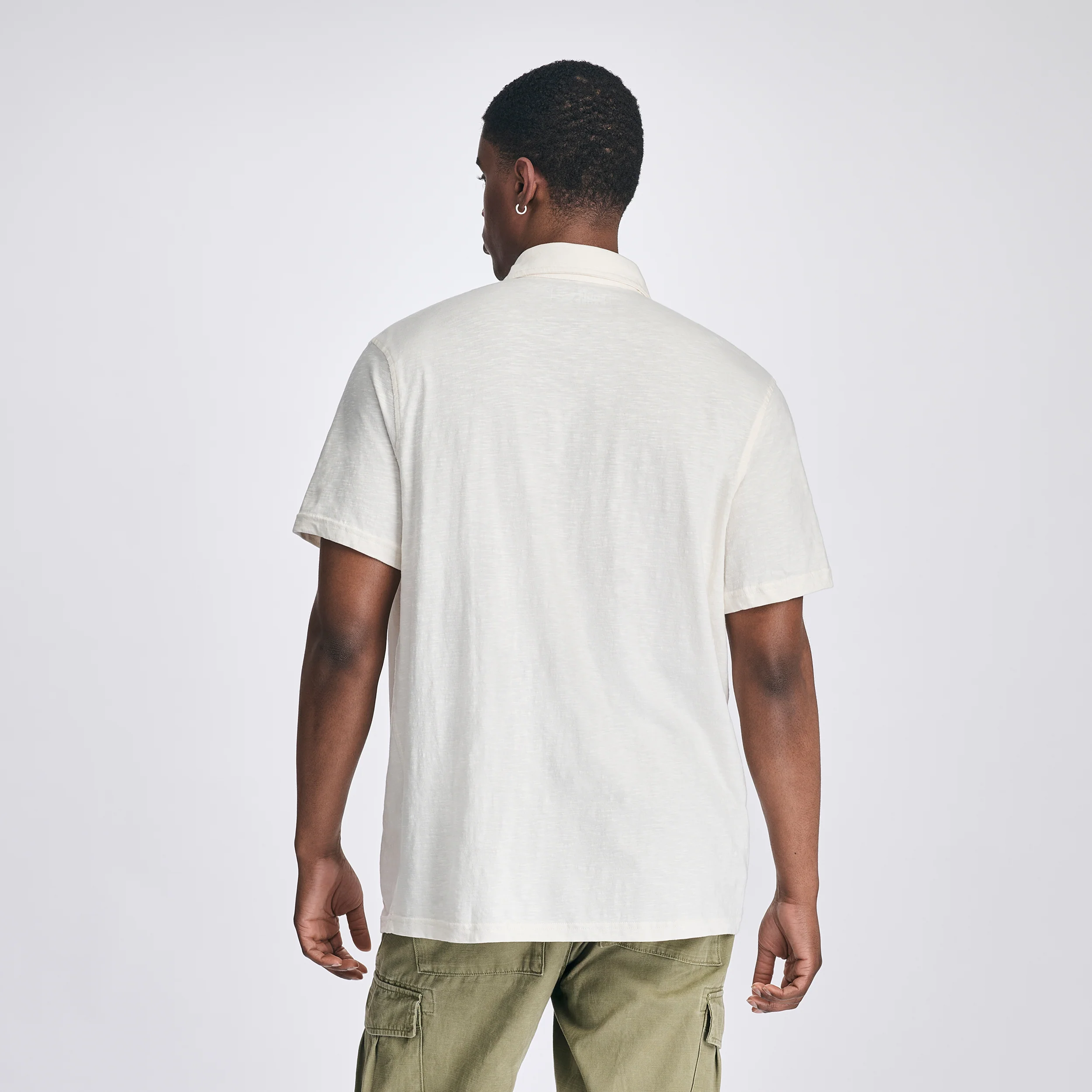Men's Baja Knit Button-Up Shirt
