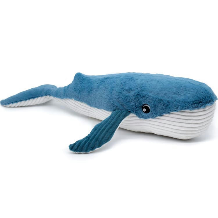 - Peluche Gravillou baleine maman et bébé Les Ptipotos bleu