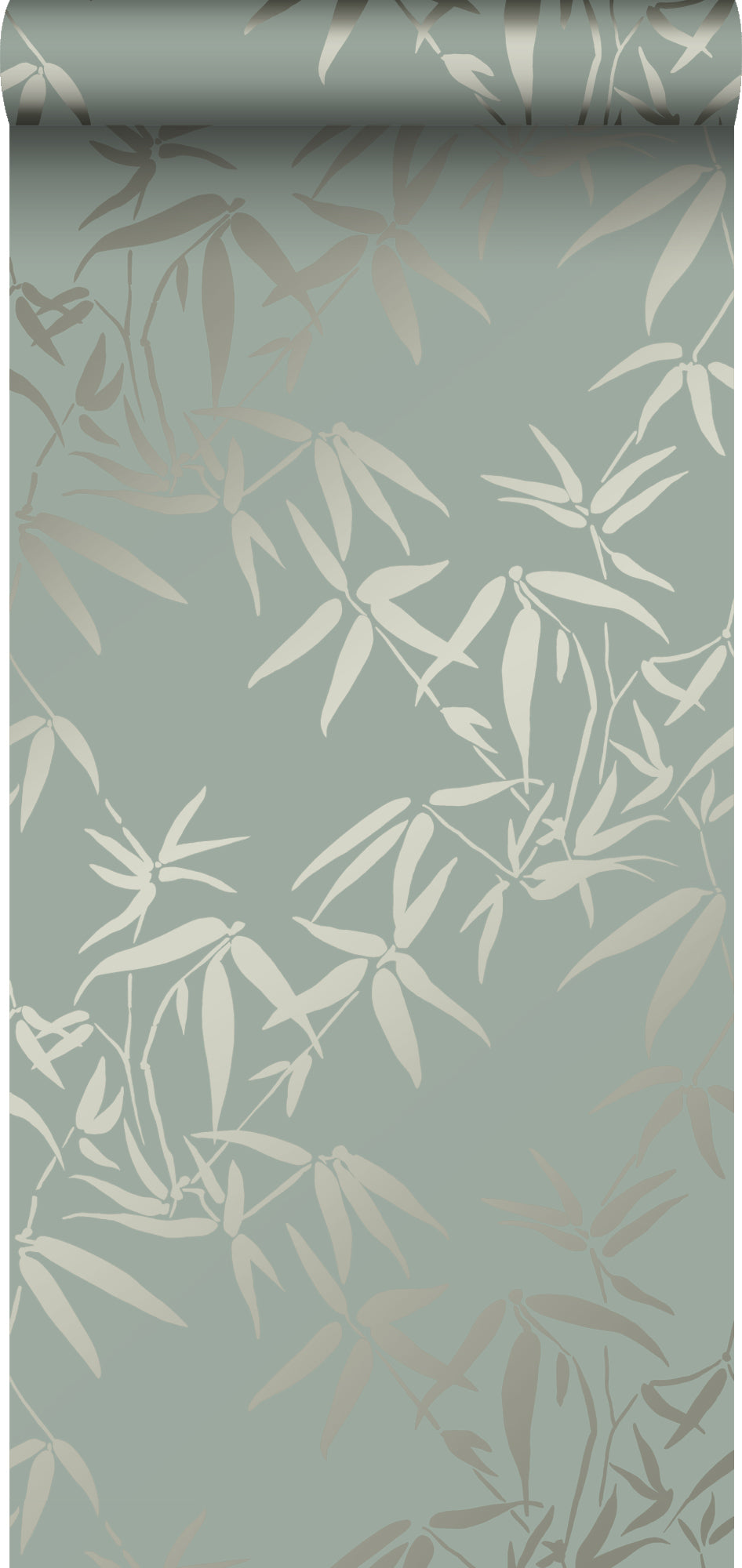 Origin Wallcoverings behang bamboe bladeren groen - 53 cm x 10.05 m - 347736