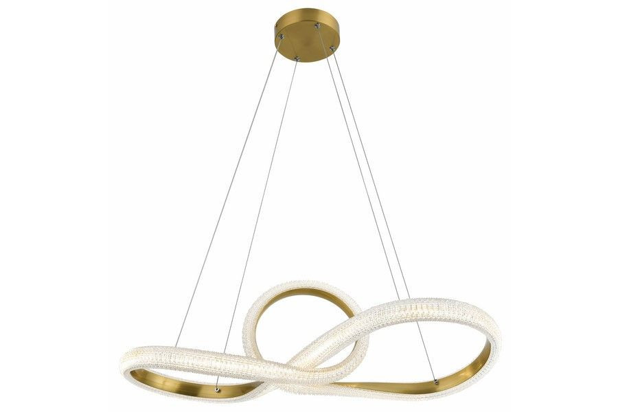 Lampa wisząca Anchorage złota LED 1x40W Neutralna biel 3200lm Reality