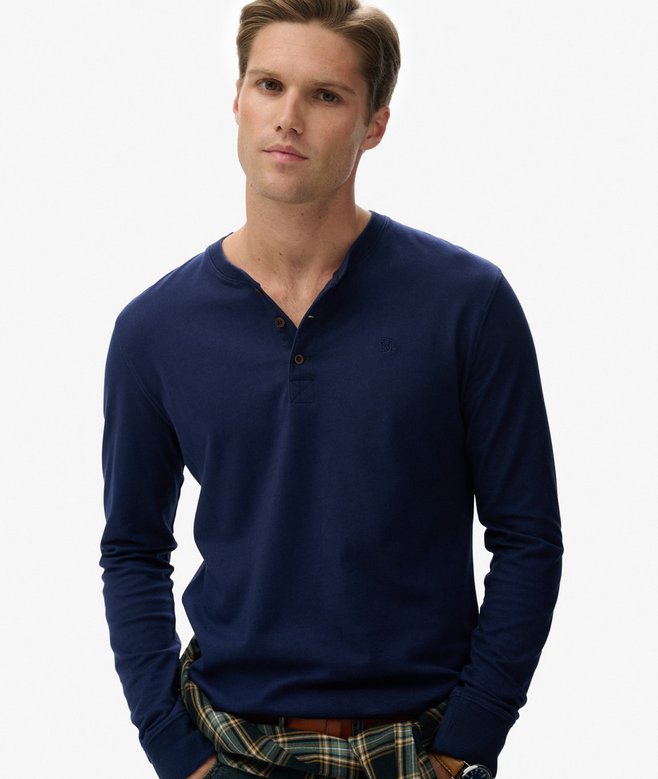 Classic Essential Henley Top