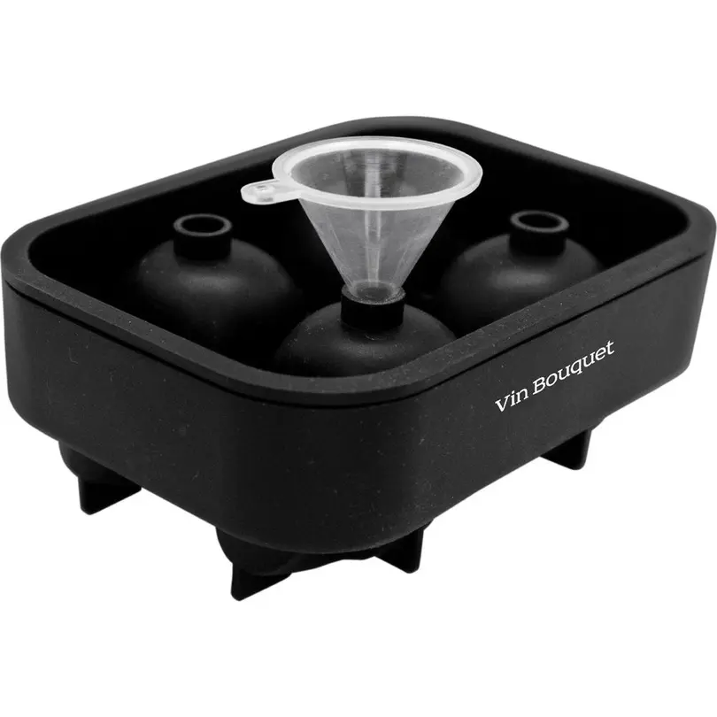Eiswürfelform 4er-Set Totenkopf
