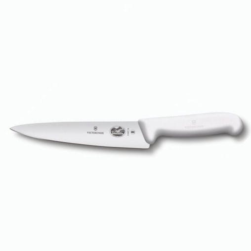 Victorinox 31Cm Fibrox White Handle Carving Chef'S Cooks Knife 5.2007.31 Save!