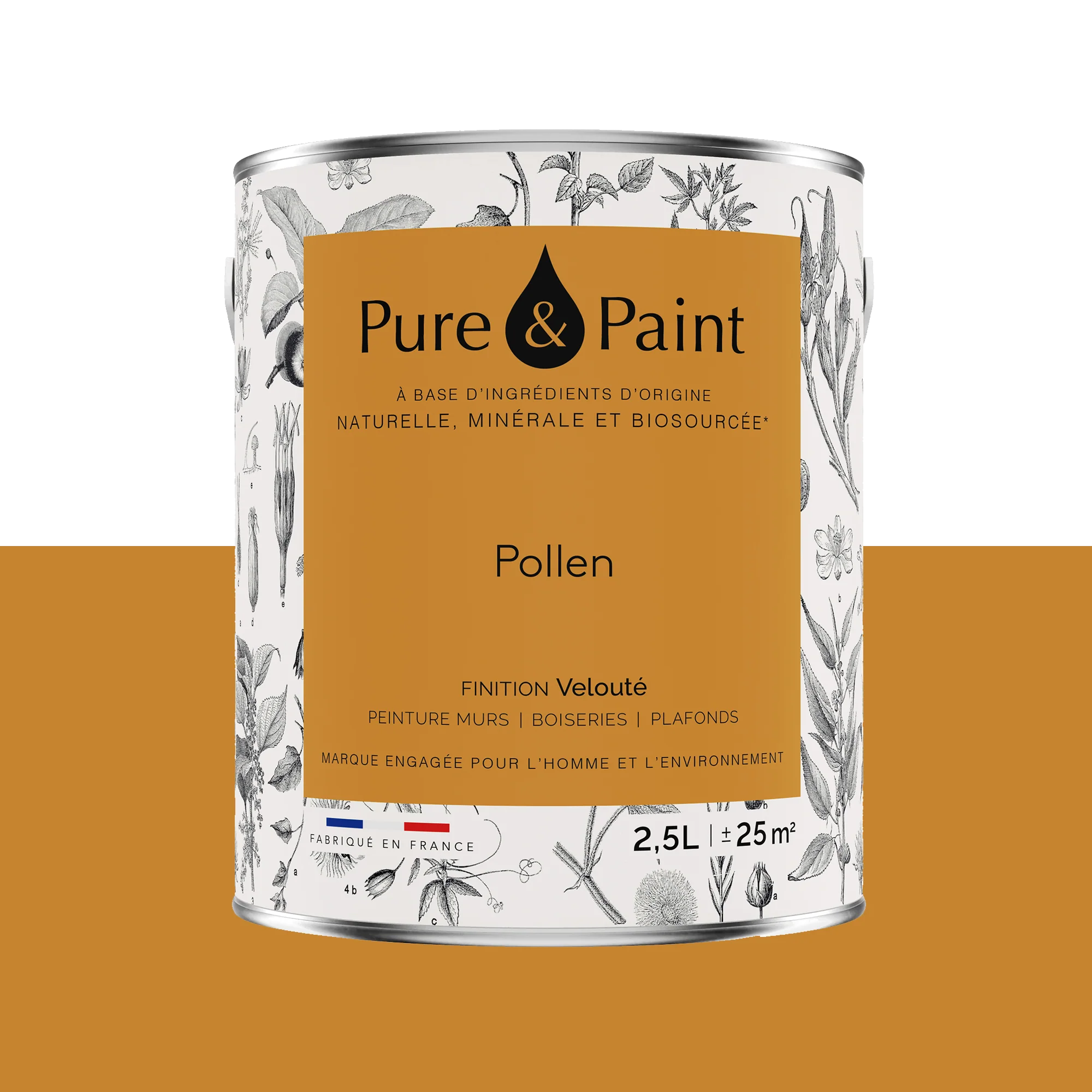 Pure and Paint Peinture Peinture pollen 2,5 L