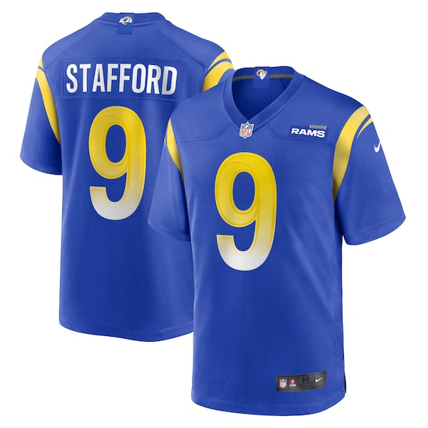 Matthew Stafford Los Angeles Rams Nike Youth Game Jersey - Royal/Cream/White