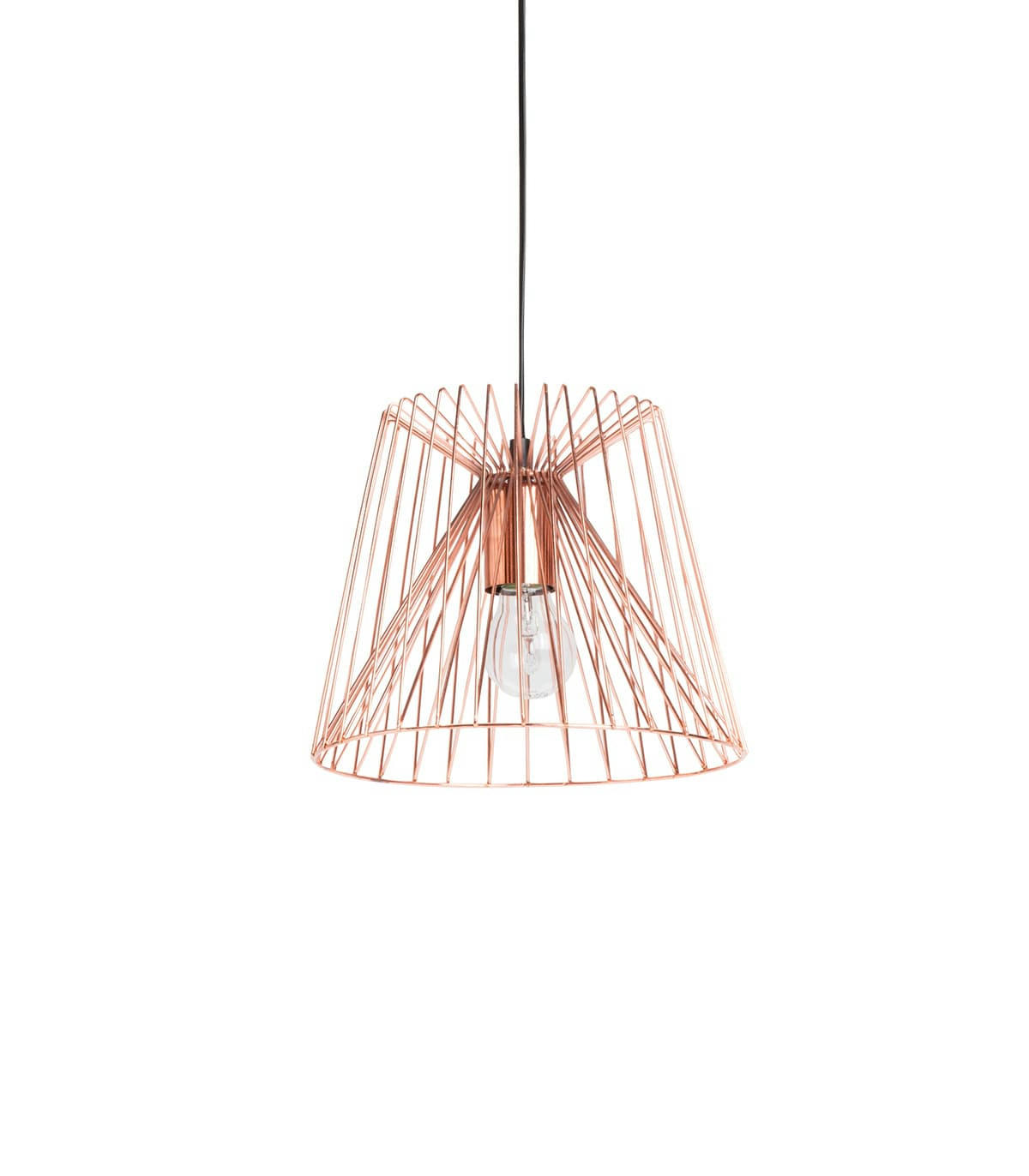 EMPIRE - Suspension en métal cuivre d. 25 cm
