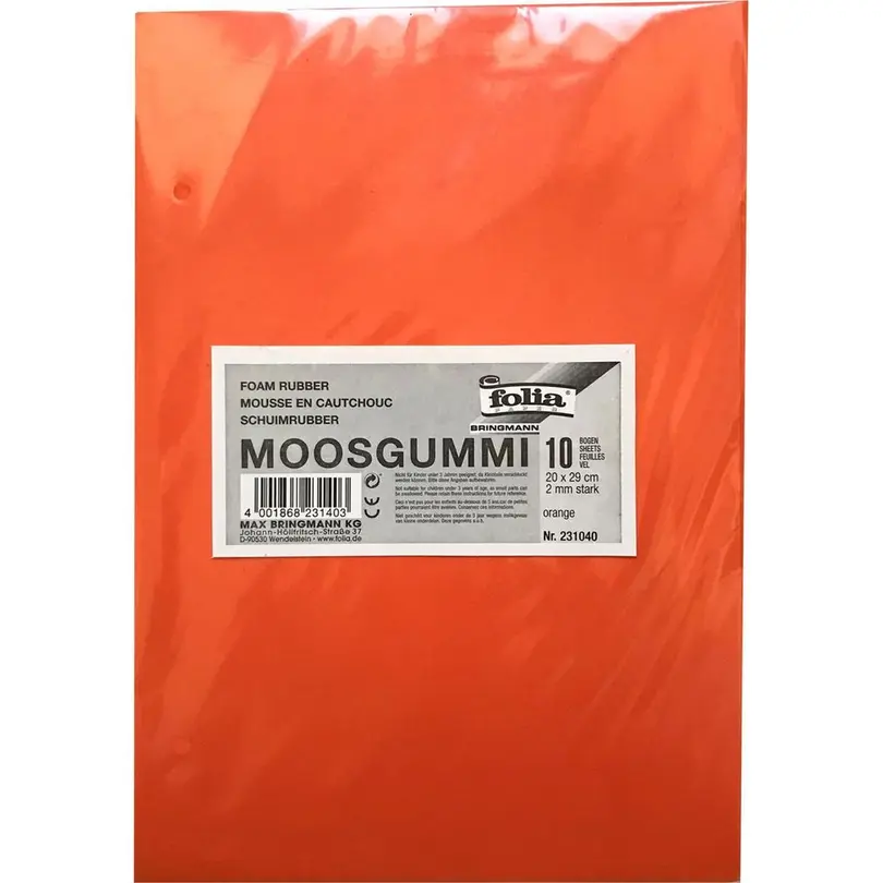Bastelset 10er-Set Moosgummi-Set