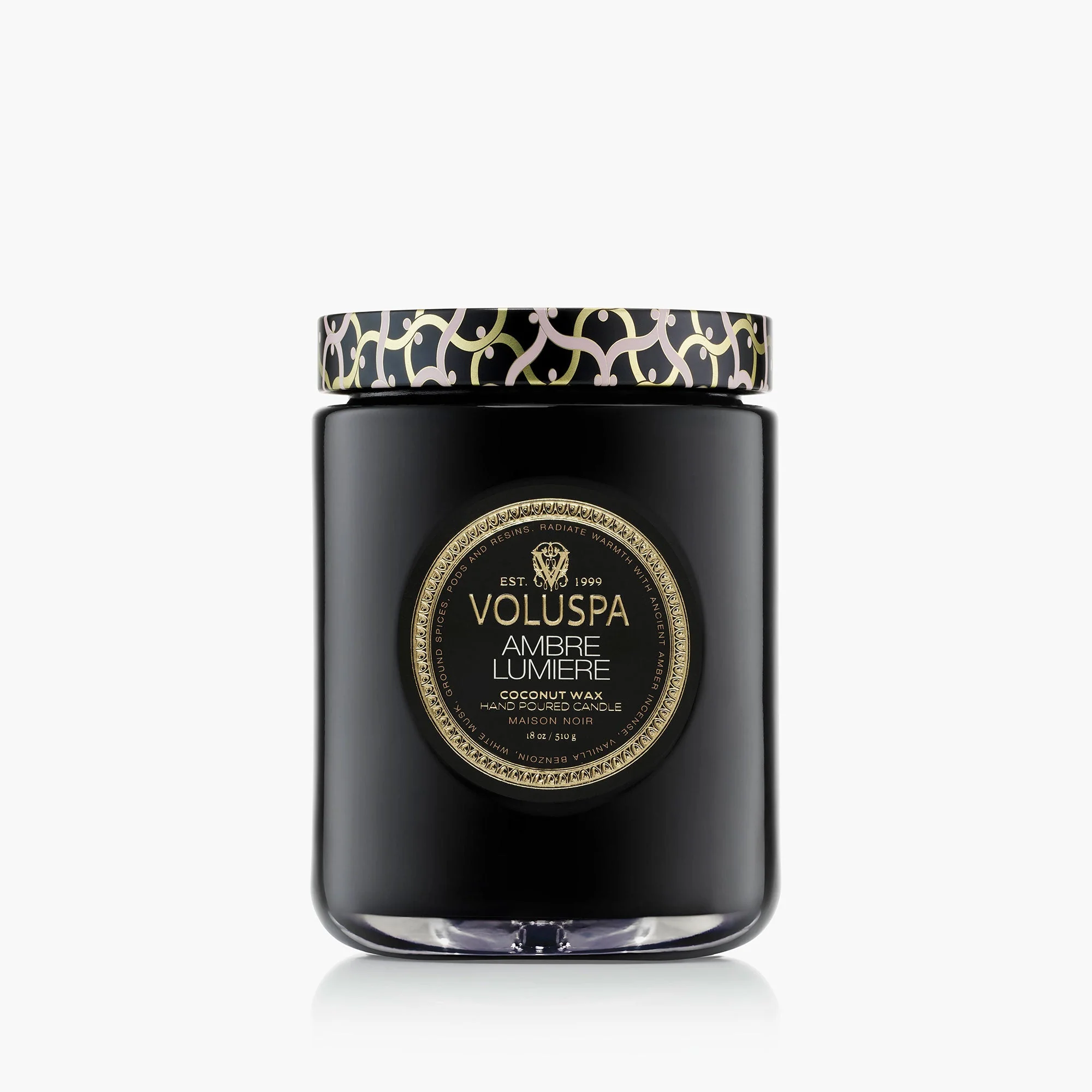 Ambre Lumiere - Large Jar Candle