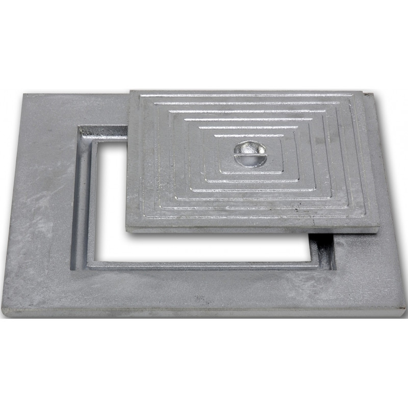 Taque en aluminium simple 40 x 40 cm COBO GARDEN