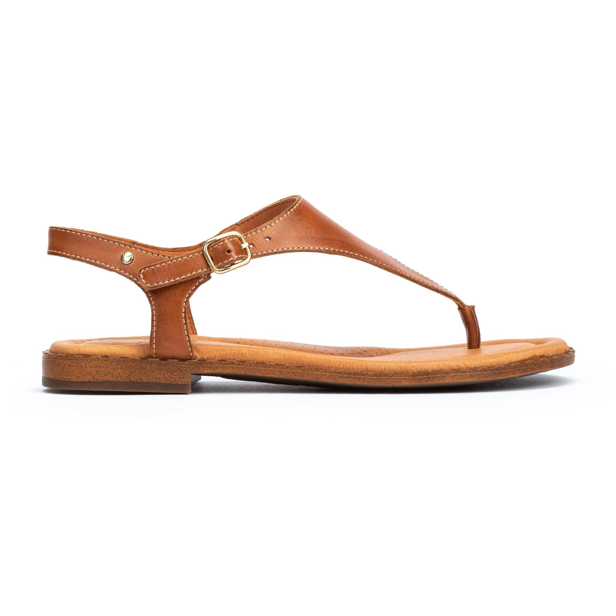 ALGAR - Sandalias planas con hebilla para mujer
